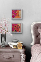 The Love Affair - Original Sketch by artist Louise Dear - Wyecliffe Galleries