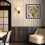 The Rhythm Divine - Edition by artist Louise Dear - Wyecliffe Galleries