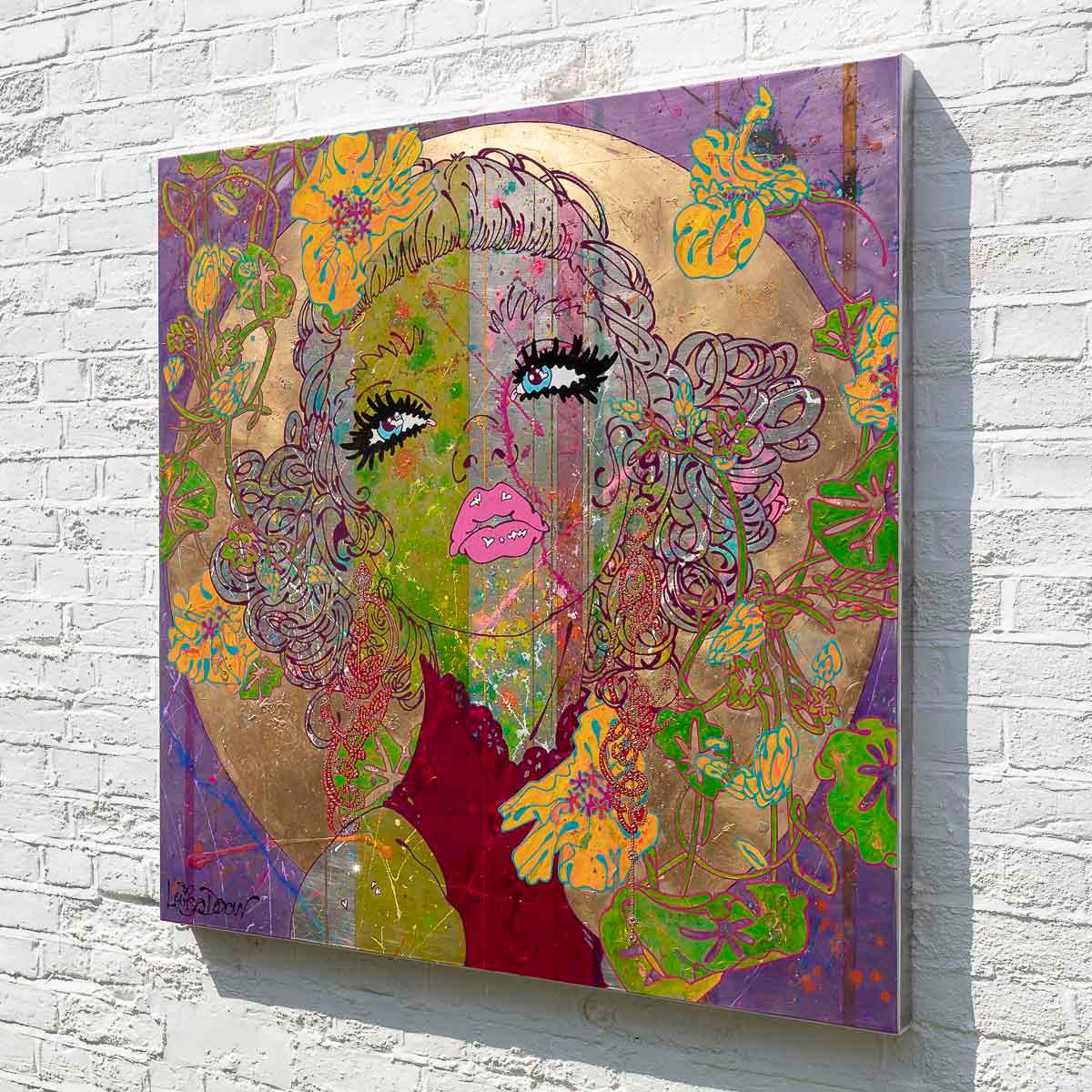 The Rhythm Divine - Original by artist Louise Dear - Wyecliffe Galleries