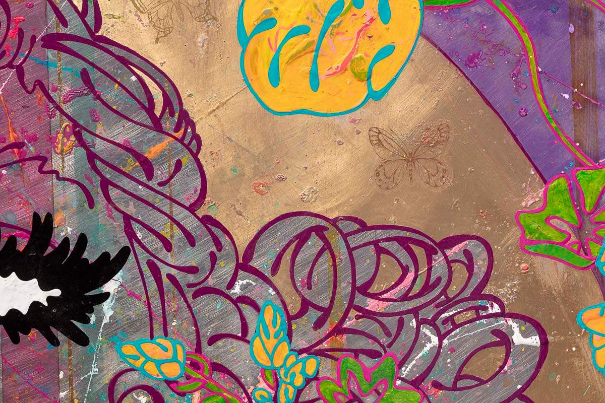 The Rhythm Divine - Original by artist Louise Dear - Wyecliffe Galleries