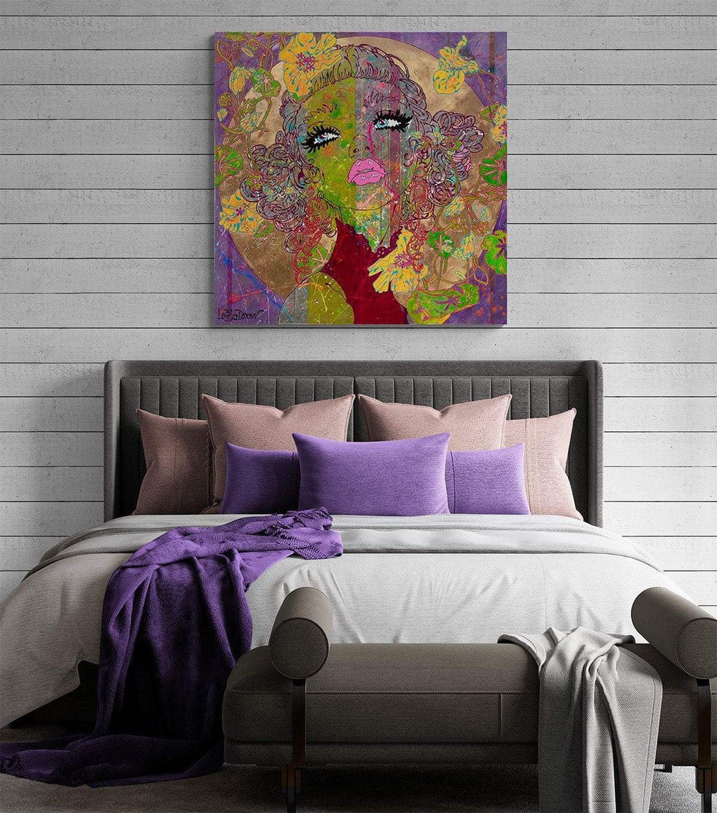 The Rhythm Divine - Original by artist Louise Dear - Wyecliffe Galleries