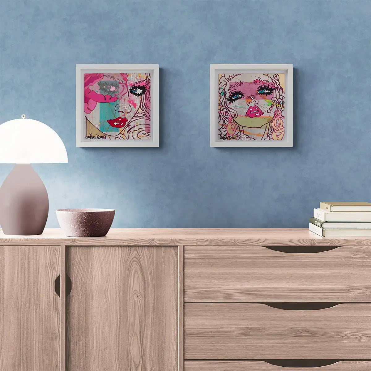 The Rhythm Divine - Original Sketch by artist Louise Dear - Wyecliffe Galleries