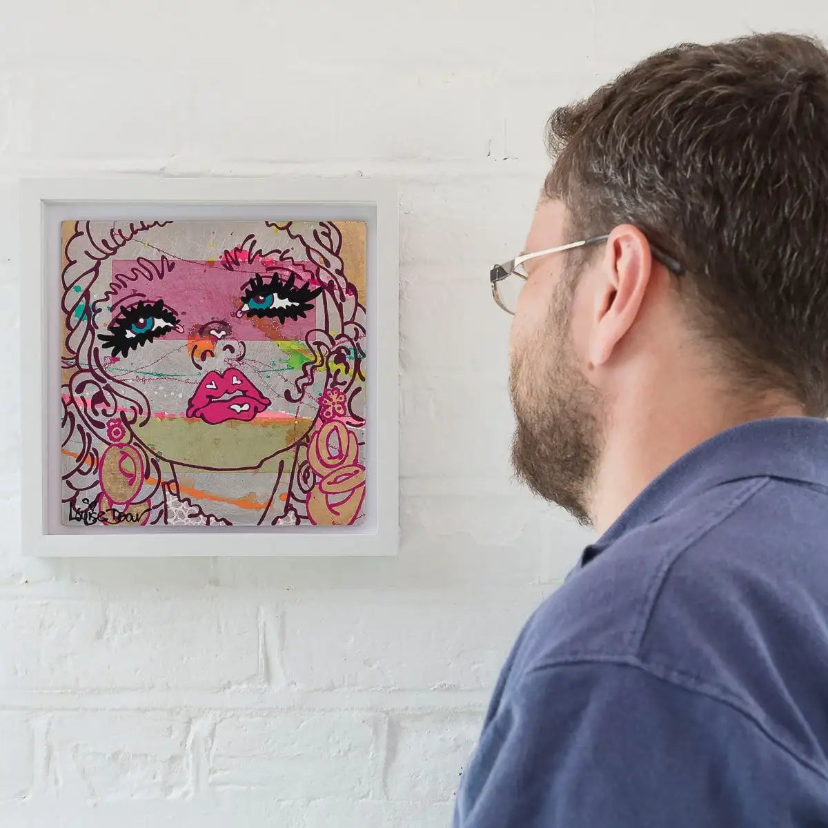 The Rhythm Divine - Original Sketch by artist Louise Dear - Wyecliffe Galleries