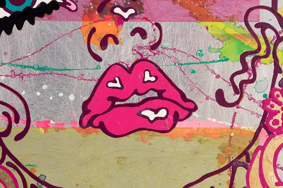 The Rhythm Divine - Original Sketch by artist Louise Dear - Wyecliffe Galleries