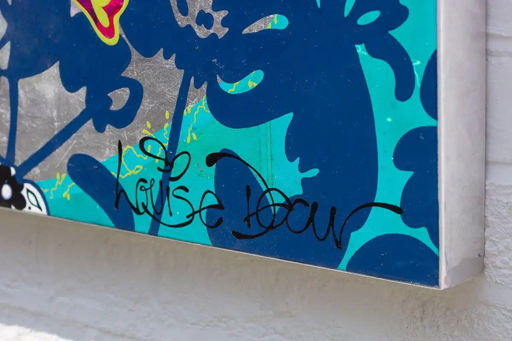 There Are No Rules - Original by artist Louise Dear - Wyecliffe Galleries