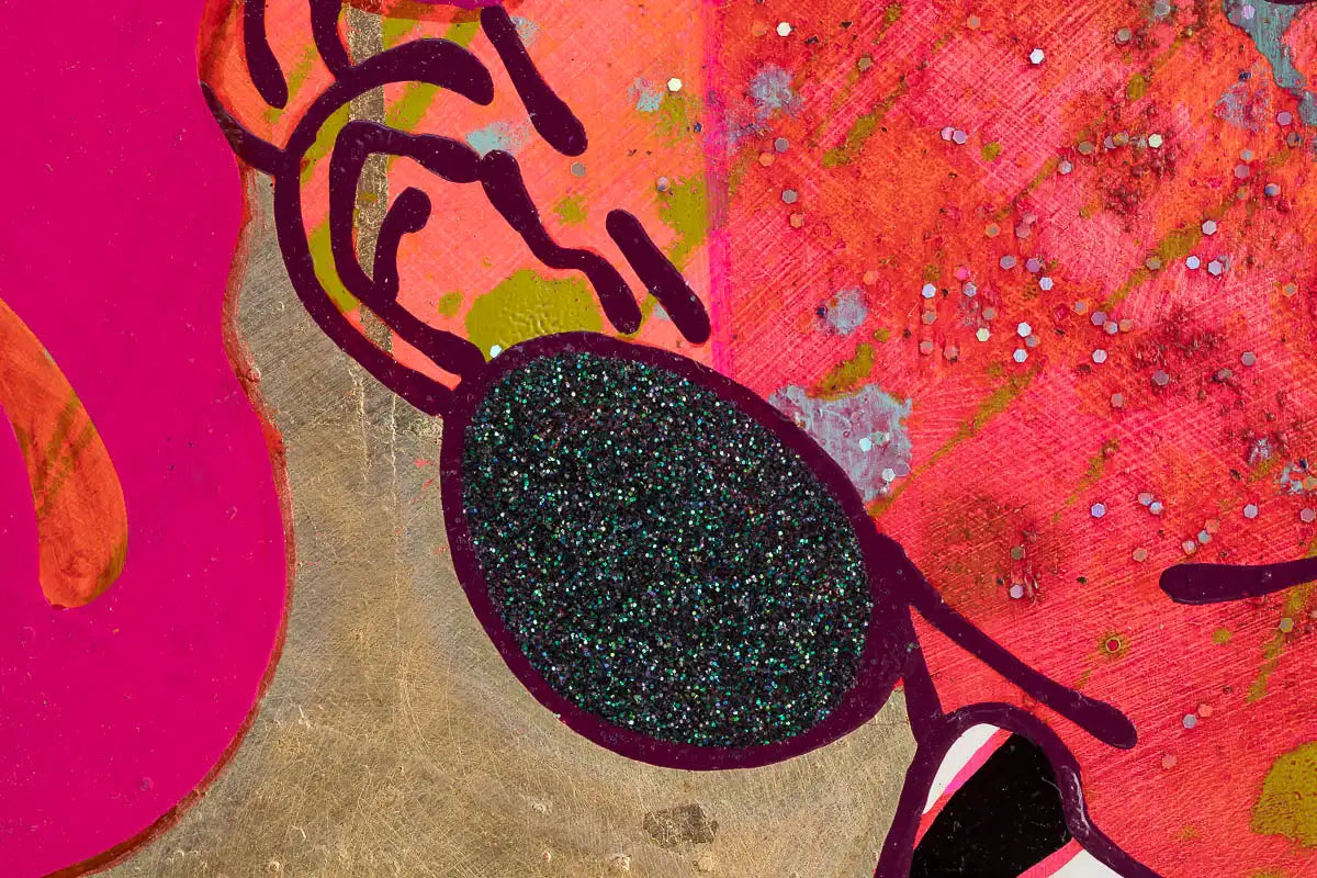 There Are No Rules - Original Sketch by artist Louise Dear - Wyecliffe Galleries