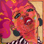 There Are No Rules - Original Sketch by artist Louise Dear - Wyecliffe Galleries