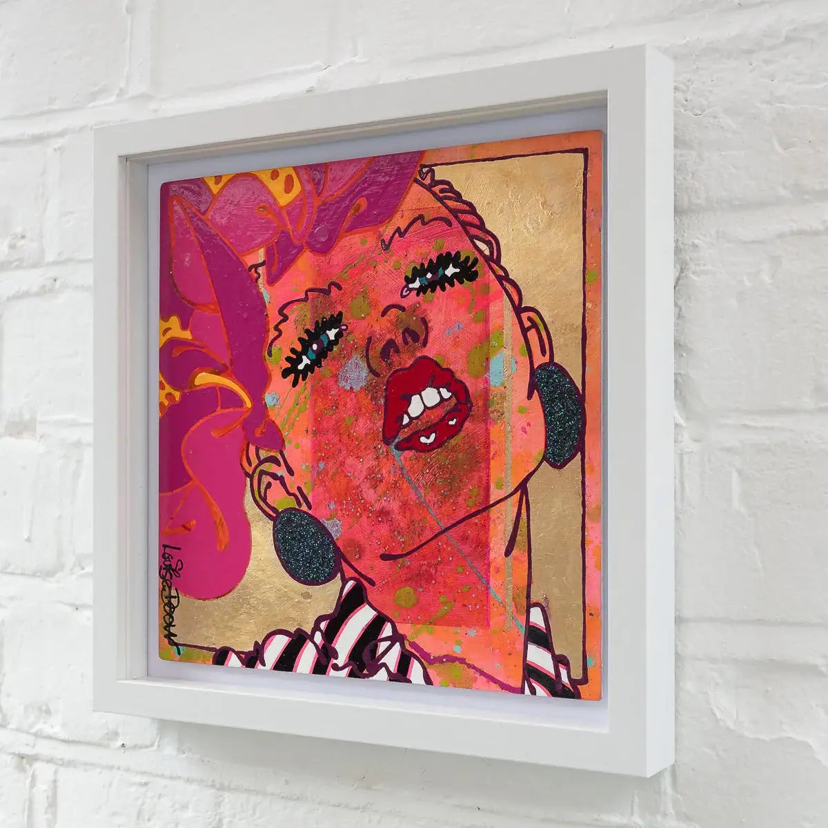 There Are No Rules - Original Sketch by artist Louise Dear - Wyecliffe Galleries