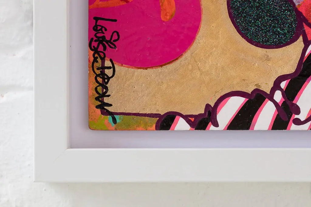 There Are No Rules - Original Sketch by artist Louise Dear - Wyecliffe Galleries