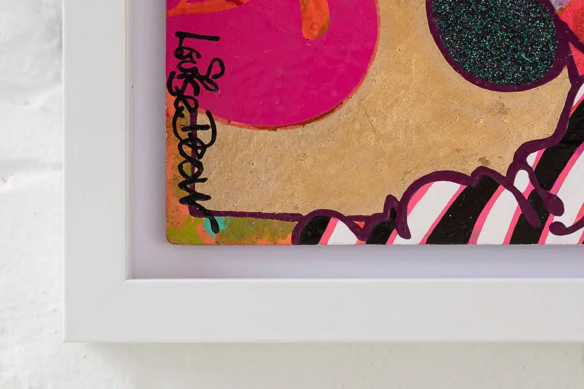 There Are No Rules - Original Sketch by artist Louise Dear - Wyecliffe Galleries