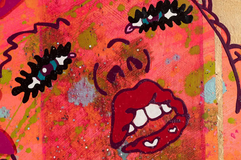 There Are No Rules - Original Sketch by artist Louise Dear - Wyecliffe Galleries