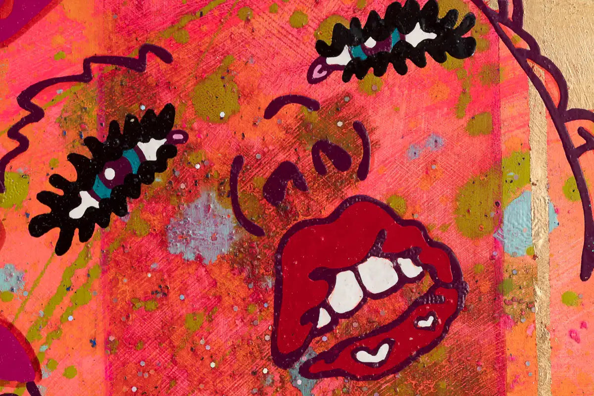 There Are No Rules - Original Sketch by artist Louise Dear - Wyecliffe Galleries