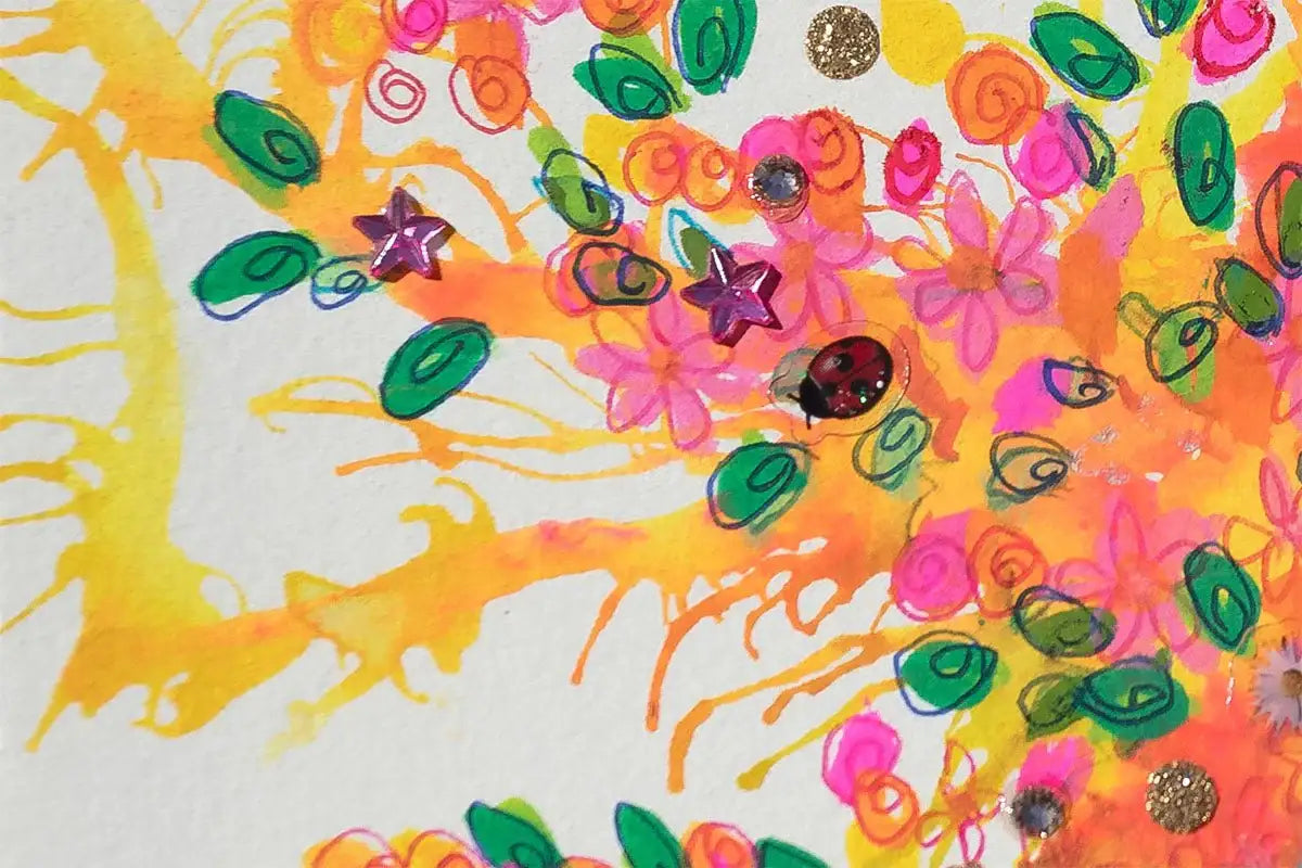 Tinkle (French Fancy) - Original - SOLD by artist Louise Dear - Wyecliffe Galleries