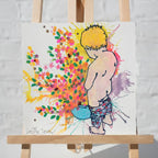 Tinkle (French Fancy) - Original - SOLD by artist Louise Dear - Wyecliffe Galleries