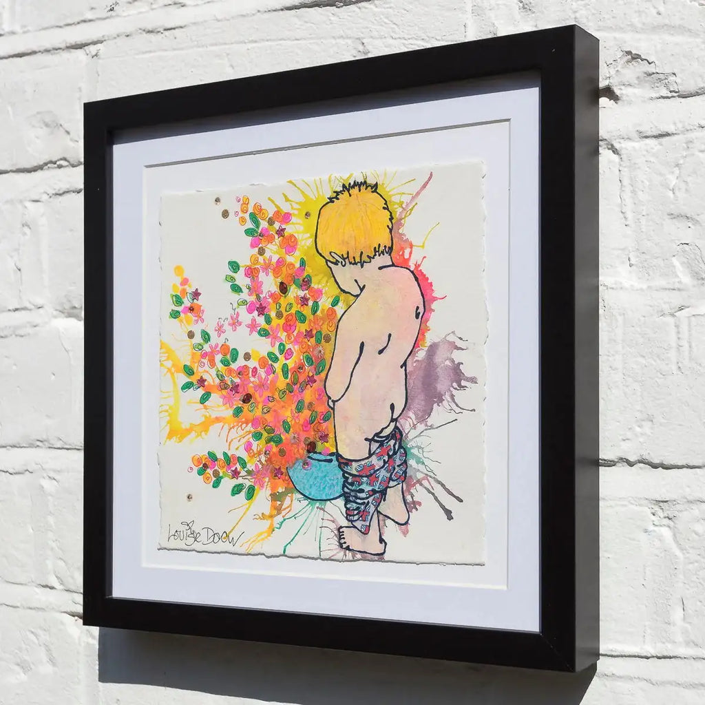 Tinkle (French Fancy) - Original - SOLD by artist Louise Dear - Wyecliffe Galleries