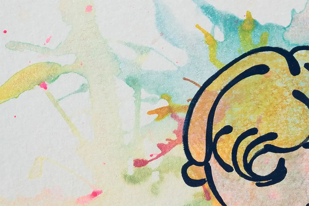 True Love (French Fancy) - Original - SOLD by artist Louise Dear - Wyecliffe Galleries