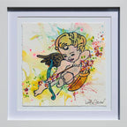 True Love (French Fancy) - Original - SOLD by artist Louise Dear - Wyecliffe Galleries