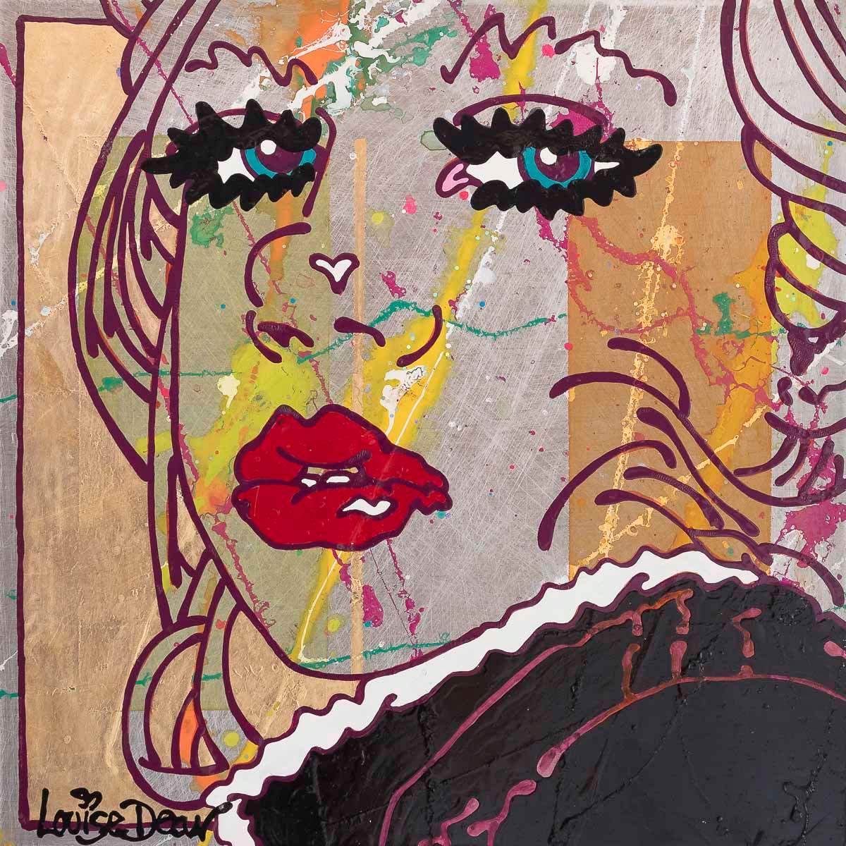 True Romance - Original Sketch by artist Louise Dear - Wyecliffe Galleries