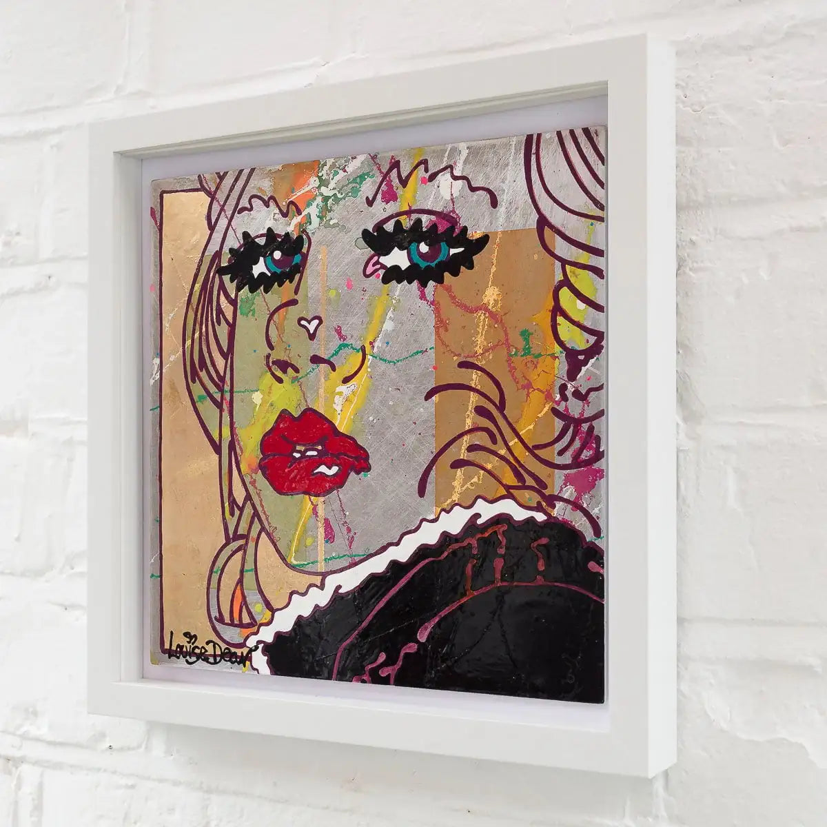 True Romance - Original Sketch by artist Louise Dear - Wyecliffe Galleries