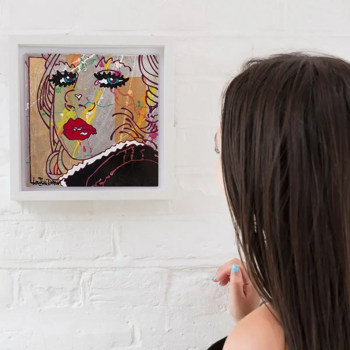 True Romance - Original Sketch by artist Louise Dear - Wyecliffe Galleries