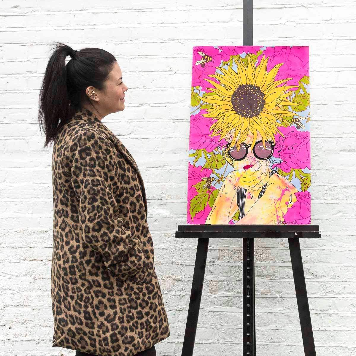 You Are My Sunshine - Edition by artist Louise Dear - Wyecliffe Galleries