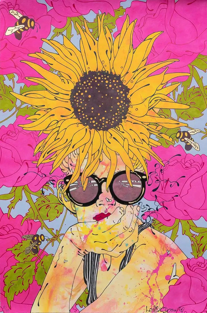 You Are My Sunshine - Edition by artist Louise Dear - Wyecliffe Galleries