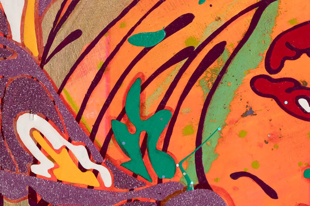 YumYum - My Dreams - Original Sketch by artist Louise Dear - Wyecliffe Galleries