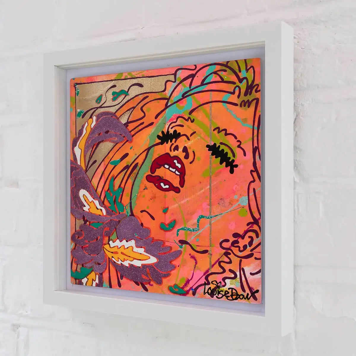 YumYum - My Dreams - Original Sketch by artist Louise Dear - Wyecliffe Galleries
