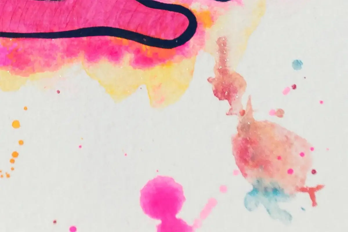 YumYum (French Fancy) - Original by artist Louise Dear - Wyecliffe Galleries