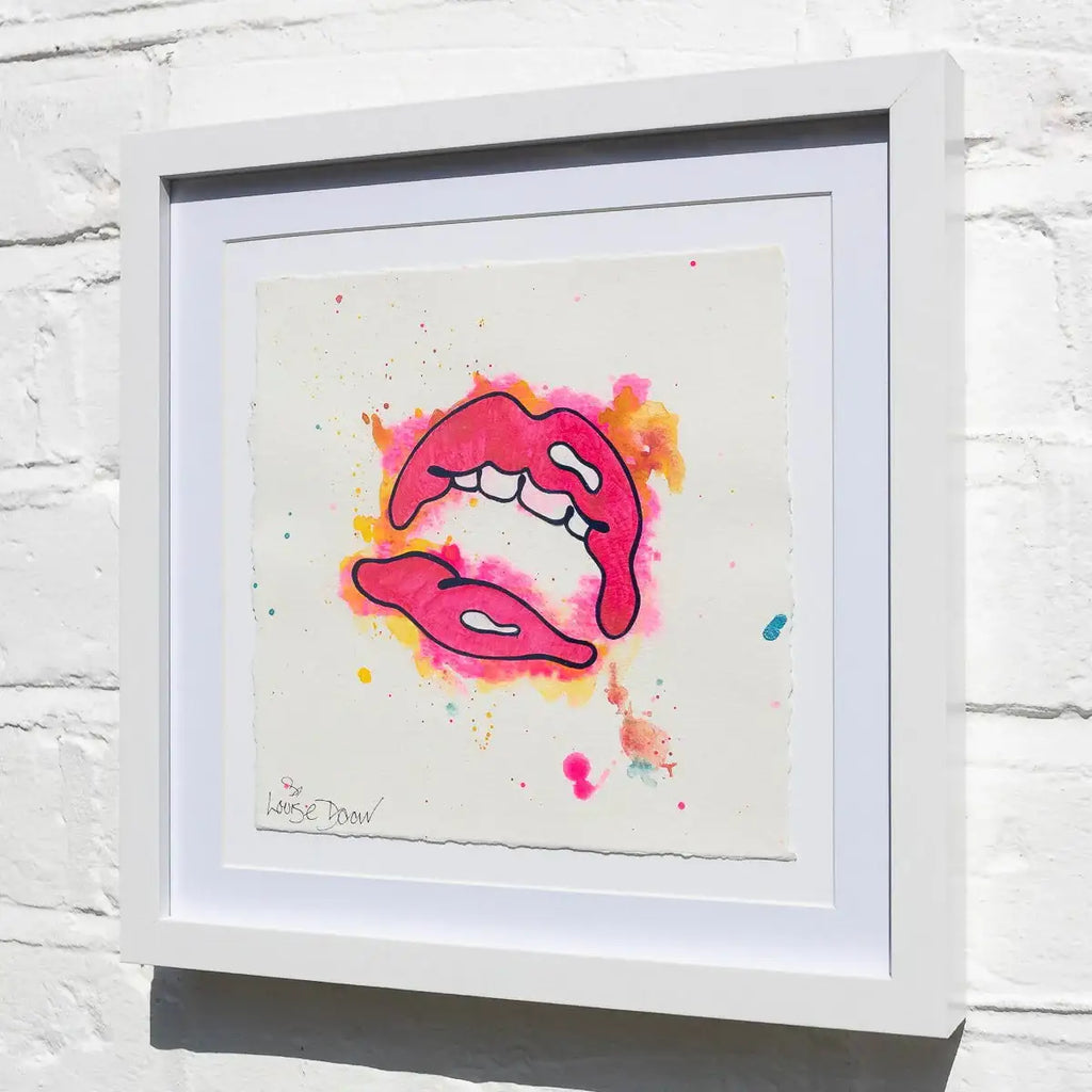 YumYum (French Fancy) - Original by artist Louise Dear - Wyecliffe Galleries