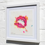 YumYum (French Fancy) - Original by artist Louise Dear - Wyecliffe Galleries