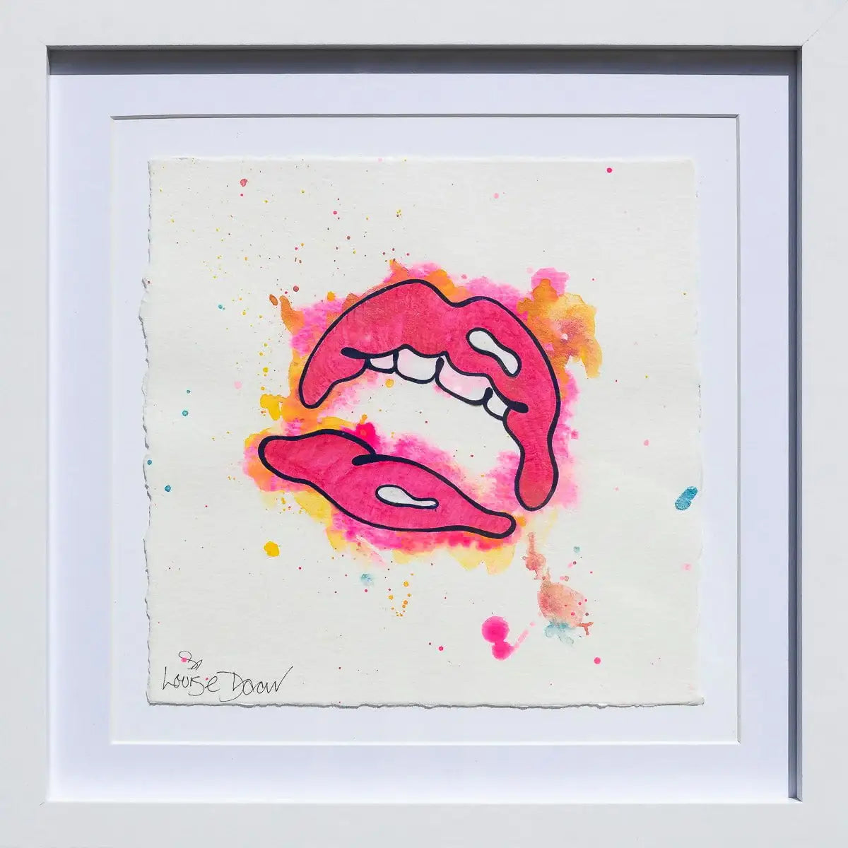 YumYum (French Fancy) - Original by artist Louise Dear - Wyecliffe Galleries