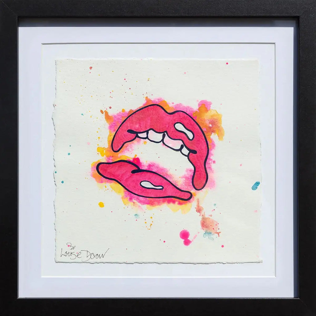 YumYum (French Fancy) - Original by artist Louise Dear - Wyecliffe Galleries