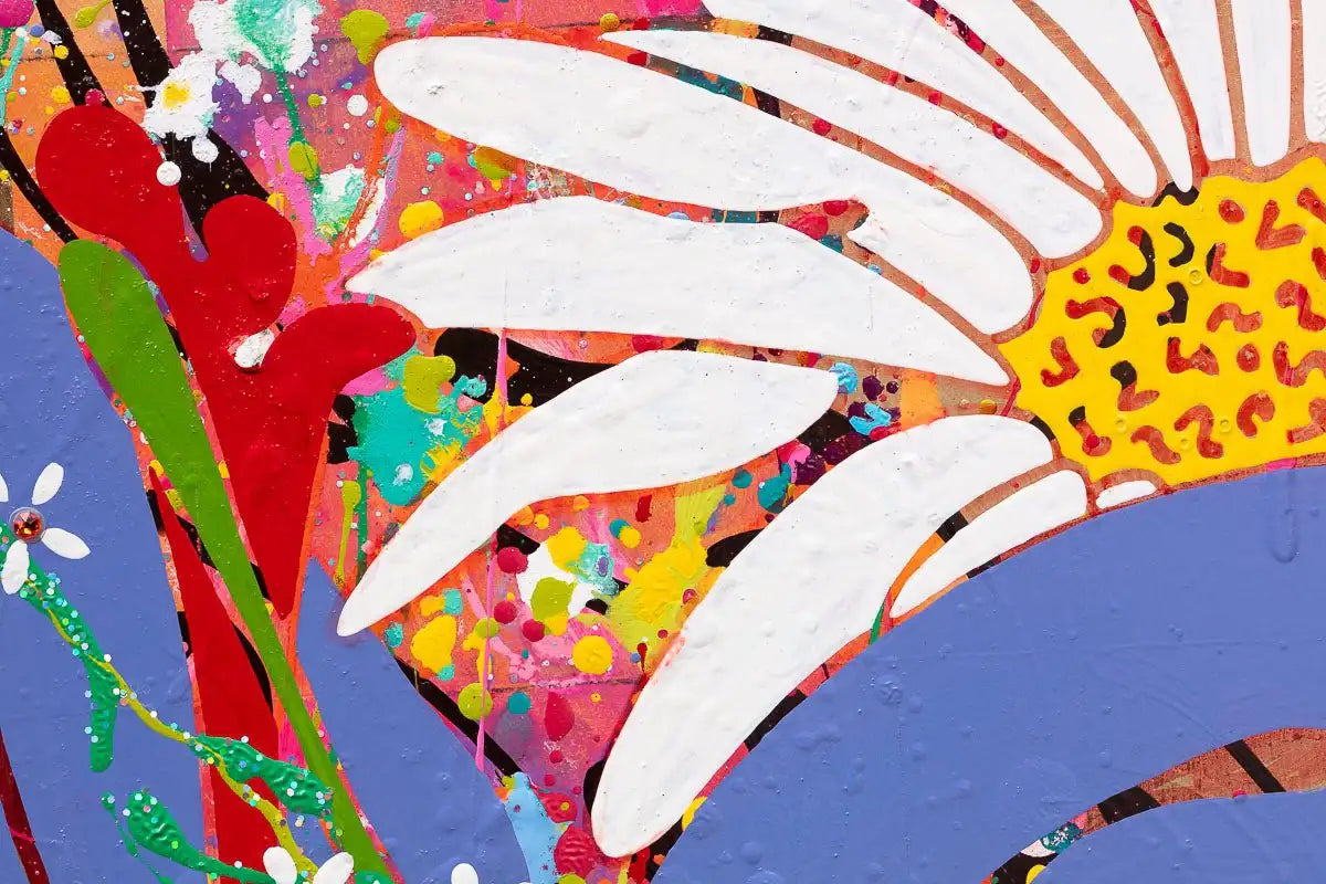 YumYum Summer Sun - Original - SOLD by artist Louise Dear - Wyecliffe Galleries