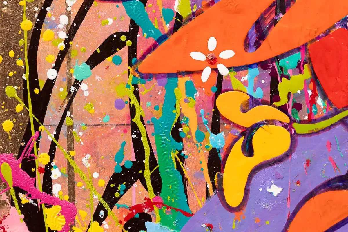 YumYum Summer Sun - Original - SOLD by artist Louise Dear - Wyecliffe Galleries