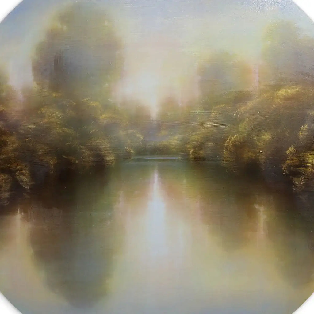 August Light - Original - SOLD by artist Louise Fairchild - Wyecliffe Galleries