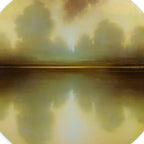 Autumn Riverside - Original - SOLD by artist Louise Fairchild - Wyecliffe Galleries