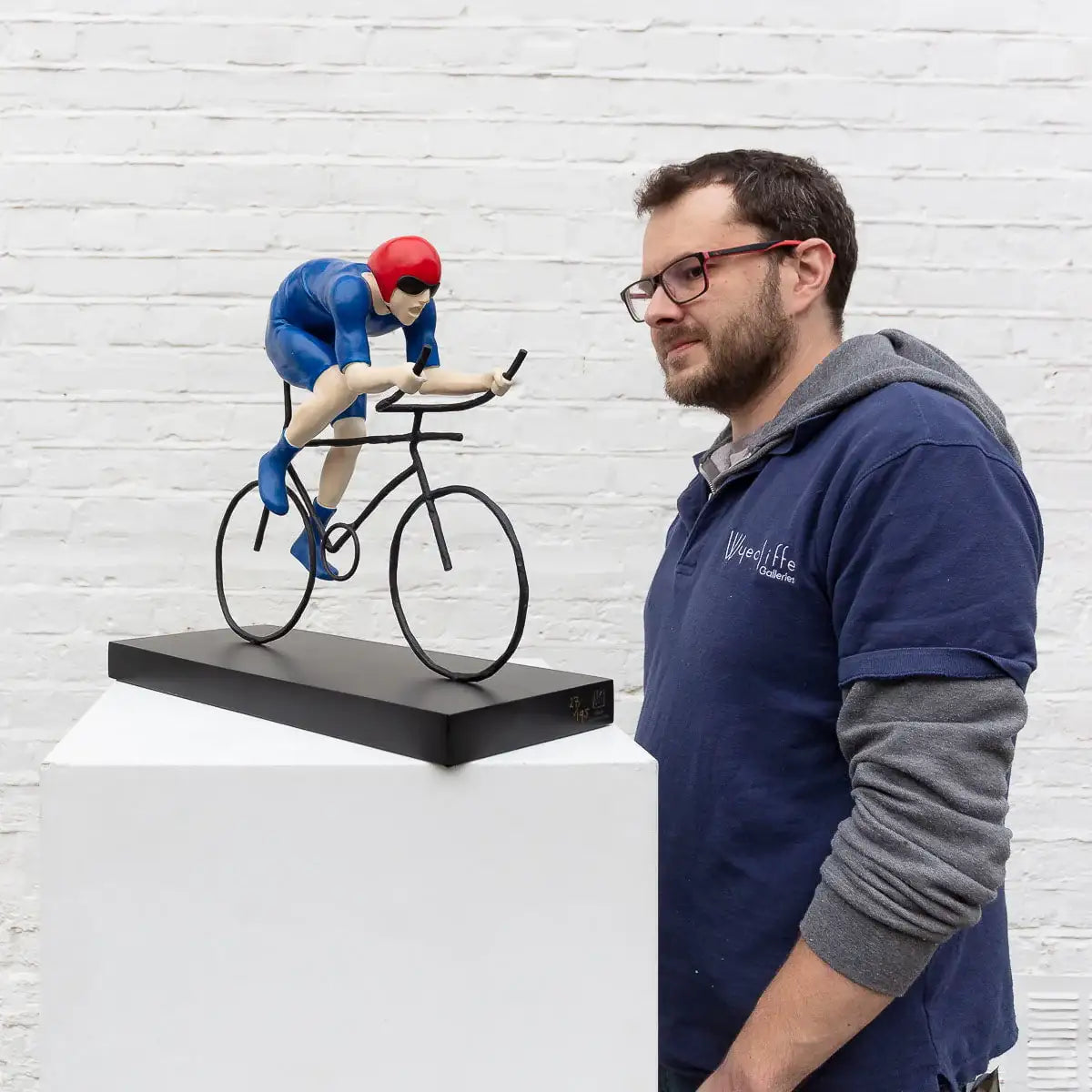 The Fastest - Sculpture - Edition by artist Mackenzie Thorpe - Wyecliffe Galleries