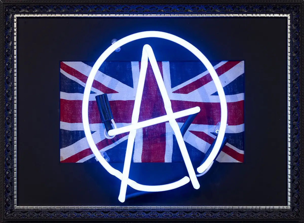 Baby Anarchy - Original by artist Mark Illuminati - Wyecliffe Galleries
