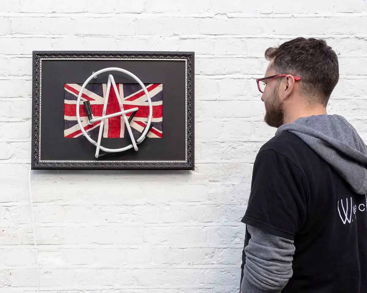 Baby Anarchy - Original by artist Mark Illuminati - Wyecliffe Galleries