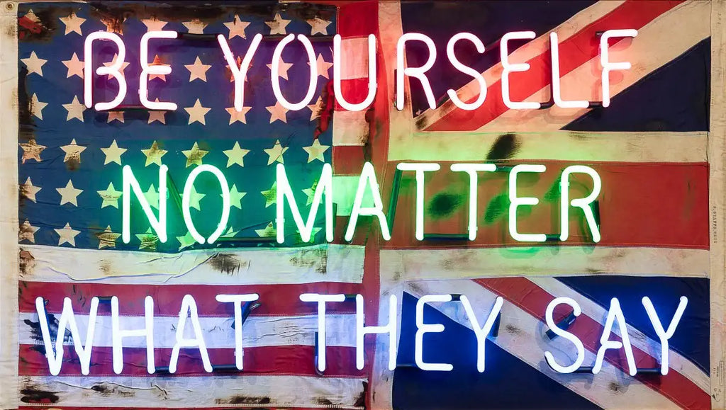 Be Yourself - Original by artist Mark Illuminati - Wyecliffe Galleries