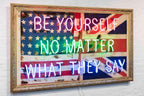 Be Yourself - Original by artist Mark Illuminati - Wyecliffe Galleries