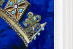 Blue Glass Queen - Edition by artist Mark Illuminati - Wyecliffe Galleries