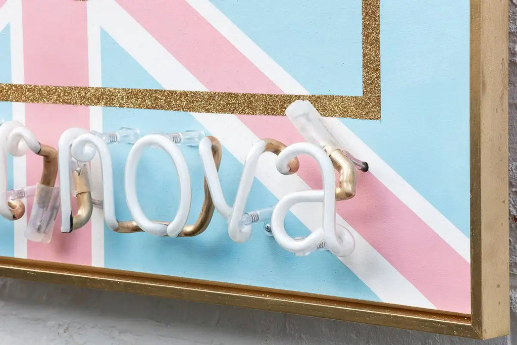 Champagne Supernova - Original by artist Mark Illuminati - Wyecliffe Galleries