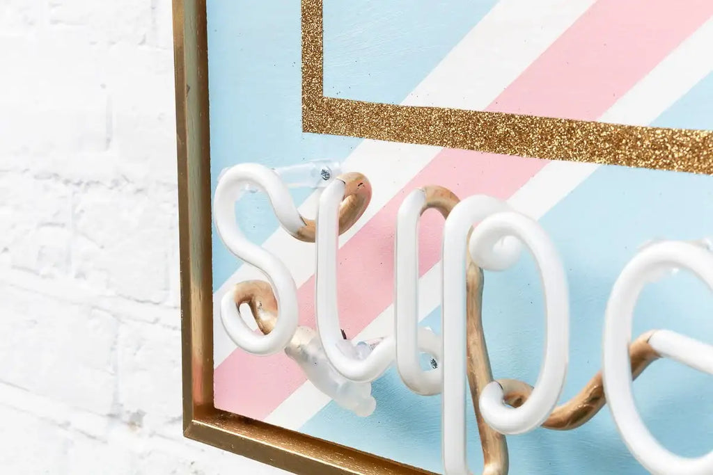 Champagne Supernova - Original by artist Mark Illuminati - Wyecliffe Galleries