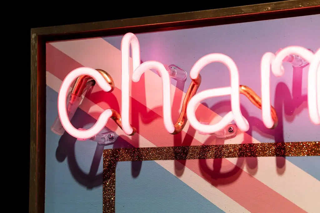 Champagne Supernova - Original by artist Mark Illuminati - Wyecliffe Galleries