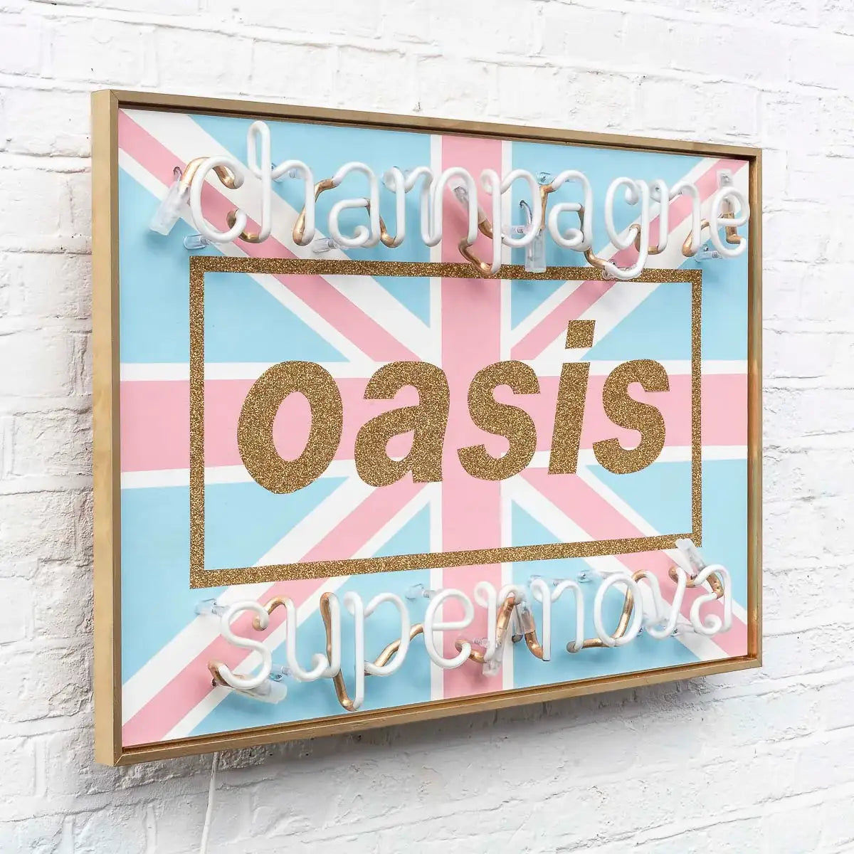 Champagne Supernova - Original by artist Mark Illuminati - Wyecliffe Galleries