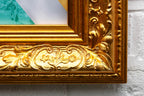 Gold/Teal Queen - Original Print - SOLD by artist Mark Illuminati - Wyecliffe Galleries