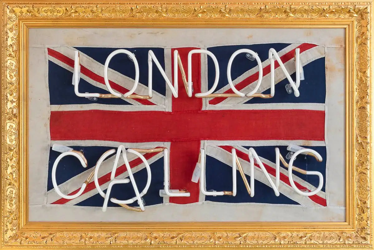 London Calling - Original - SOLD by artist Mark Illuminati - Wyecliffe Galleries
