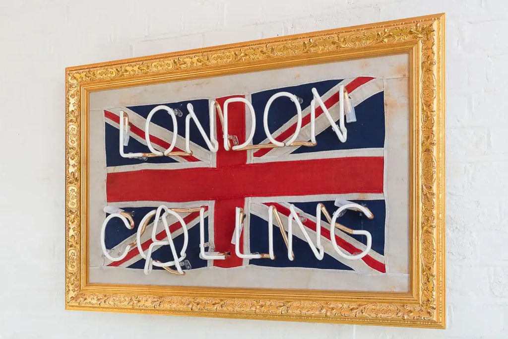 London Calling - Original - SOLD by artist Mark Illuminati - Wyecliffe Galleries
